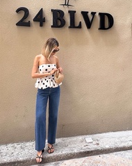 Aevelyn Jeans กางเกงยีนส์ รุ่น Jessy Dark Blue