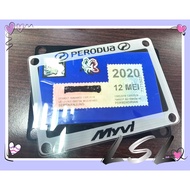 PERODUA MYVI 2018 MG3 GEN 3 MYVI GT H ADVANCE Ready Stock Road Tax Holder Car Roadtax Holder Removea