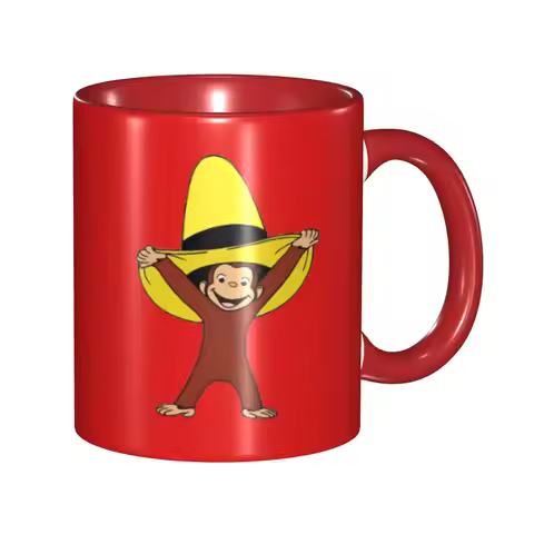 Curious George Curious George Coffee Mug Funny Cup For Home