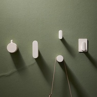 Cream Windbreaker Hook Single Entrance Entrance Perforated Towel Hook All Copper Warm Color Coat Hat