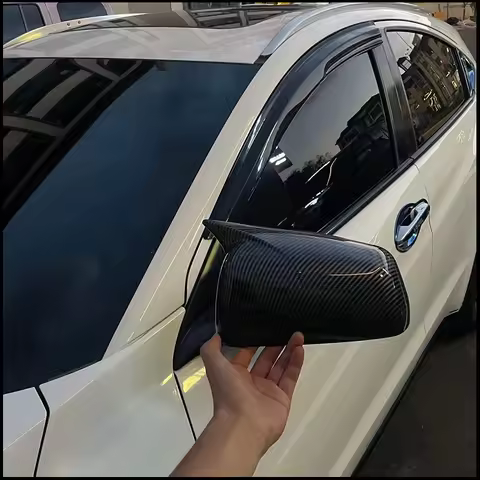 FOR Mitsubishi Lancer X EVO 10 EX 2008-2016 Side REARVIEW MIRROR COVER STICKER TRIM Decoration Car S