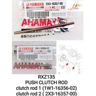 RXZ Clutch Push Rod 1(1W1-16356-02) Clutch Push 2(2X3-16357-00) YAMAHA mili catalyzer
