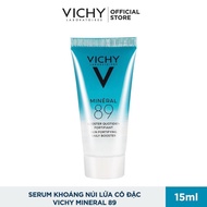 Vichy Mineral 89 Booster Serum 15ml Concentrated Mineral Nutrients - Intensive Moisturizing Recovery - Mini size - Genuine