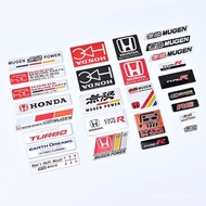 for Honda Civic CRV Infinite MUGEN Bumper stickers TYPER FK8 FL5Interior and Exterior Car Modificati