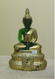 No. G/8 พระบูชา พระแก้วมรกต 25 พุทธศตวรรษ ปี พ.ศ.2500 สำนักปฏิมากร หล่อพิธี2500 เนื้อแก้วเขียวหยก +เ