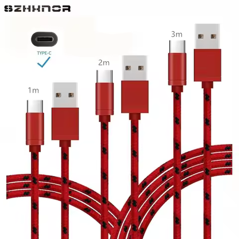 1M 2M 3M Type c USB Charger Charge for huawei p20 lite p10 honor 9 10 moto g5s plus z2 play nexus 6p