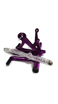 #เกียร์โยง Devil Sonic งาน cnc อย่างดีสีม่วง