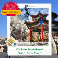 (China Mainland) Roaming Auto VPN Unlimited Prepaid Data Travel Sim Card (4-30days) (Daily 1GB) GOGO