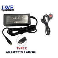 65W Type C Laptop Charger Power Adapter for ASUS 20V 3.25A 9V 3A 12V 3A 20V 2.25A OEM CHARGER