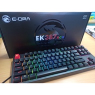 E-dra EK387 RGB Mechanical Keyboard Model 2021 BH 24T Comes with gold star key cap