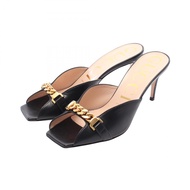 【二手】Gucci GUCCI 穆勒鞋鏈條皮革涼鞋 女款