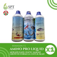 Thailand - AMINO PRO LIQUID 1 LITER FISHERY FISH APPETITE AMINO ACID VITAMIN - VIRAL