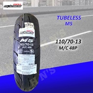 CORSA M5 Platinum Tubeless Tires for Yamaha Nmax 155 ( 110/70-13  130/70-13  and 1 Set ) with FREE T