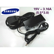 【Ready Stock】SAMSUNG Laptop Adapter with power cord 19v/3.16a (5.5*3.0)