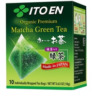 ITOEN Green Tea with Matcha Tea Bag (Japan Imported) อิโตเอ็น ชาเขียว มัทชะ ชาญี่ปุ่นชนิดซอง 1.8g. x