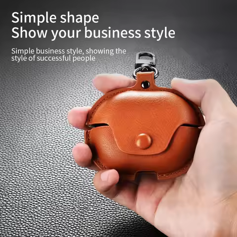 For Huawei FreeClip 2 Case Luxury Simple PU Leather Bluetooth Earphone Cover for Huawei Freeclip 2 S