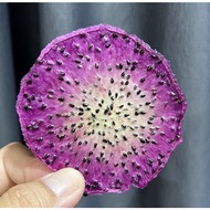 (100g)Twin colour Dragon fruits dried Chips 火龙果干Buah naga kering kelepek snack