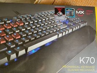 Corsair K70 cherry red 海盗王k70桃紅軸