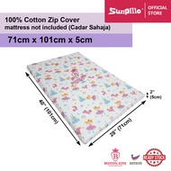 Baby Playpen Mattress Cotton Zip Cover  (71cm x 101cm x 5cm)(Cadar Bayi(Zip))(HA438/HA455/HA451/HA45