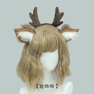 Christmas Antlers Headband Deer Ear Headwear cosplay Accessories