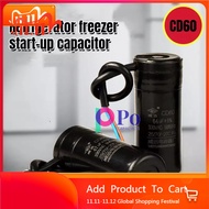 XZ Cd60 Refrigerator Freezer Compressor Starter Capacitor 47uf/64uf/75uf/80uf/88-108uf 330VAC