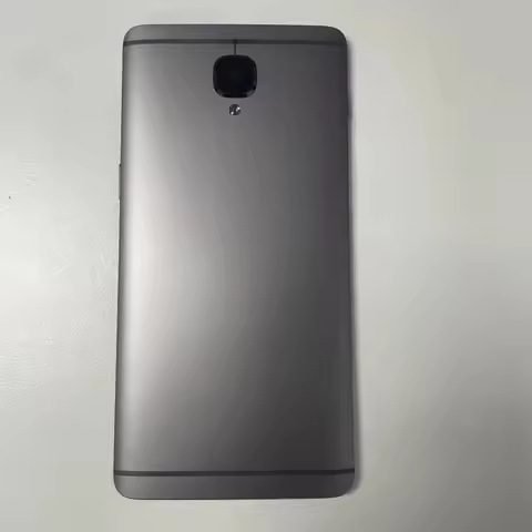 phone Metal Aluminum Back Cover For Oneplus 3 3T Housing Case With Camera Lens with Power Volume But