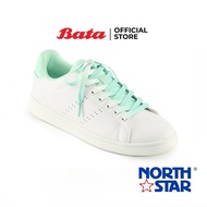 Bata บาจา ยี่ห้อ North Star รองเท้าผ้าใบแบบผูกเชือก รองเท้าแฟชั่น สนีกเกอร์ สำหรัผู้หญิง สีส้ม 5203072 สีเขียว 5207072 สีม่วง 5209072