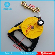 [Resinxa] Yellow SMB Wreck Cave Scuba Diving Reel 272ft Line Kayak Anchor Yellow 150FT