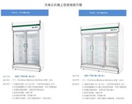 【大高屏冷氣空調家電】得台冷凍尖兵 二門玻璃 冰箱/展示櫃/冷藏 110V/220V 945L 台灣製 (空機價)