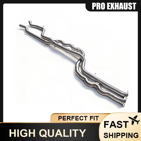 ACE for BMW M3 F80 M4 F82 3.0T S55 70mm/2.75inches Equal Length Midpipe High Quality Stainless Steel