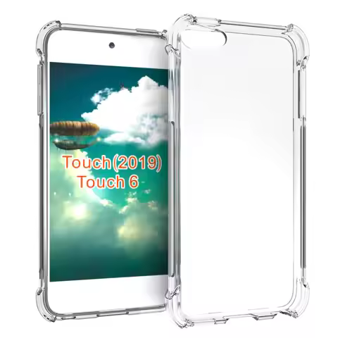 Crystal Clear Anti-slip Anti-Scratch Shockproof Durable Flexible TPU Soft Case Cover for iPod Touch 