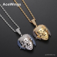 Singer European American Pendant Accessories Nightclub Unique Men's Head XXXTentacion Necklace Jewel