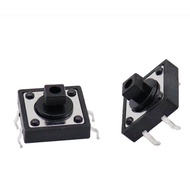 Combo of 5 4-pin push buttons B3F-4055 12x12x7.3mm.