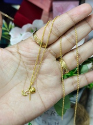 RizonCharmz Collection Cheapest Direct Supplier Super Sale Women Necklace Heart Cross Anchor 18k Pawnable Gold