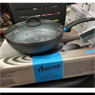 🍁AMERCOOK LAVA STONE WOK 28CM🍁