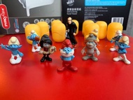 Kinder 出奇蛋藍精靈一套