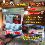 SIAP GORENG! Bakso Goreng - Basreng Mentah Dan Bumbu Siap Goreng - Baso goreng gerobak