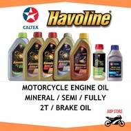Caltex Motorcycle Engine Oil Havoline EZY 4T Mineral 20W40 / Super 4T 10W-40 15W-50 10W-50 / 2T 200m