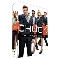 Original American Drama Chuck Full Version DVD Action Comedy Chuck 23DVD HD Set English Audio Subtit