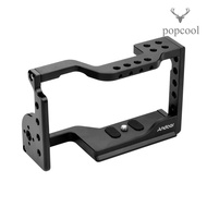 Andoer Professional Video Accessories Camera Cage Kit Aluminum Alloy Camera Case Bracket with Extens