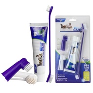 Toothbrush Dog Pet Toothpaste Cat Dog Teeth Cleaning Toothbrush Set Dog Cat Toothpaste Cat Toothbrus