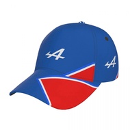 Alpine F1 Team logo Fashion Curved Brim Baseball Cap Simple Casual Street Dance Hat All-Match Unisex