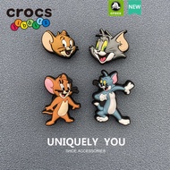 Crocsjibbitz charms Tom and Jerry เครื่องประดับแฟชั่น ลายการ์ตูน DIY