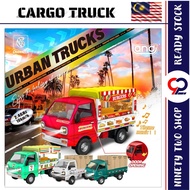 Remote Control Cargo Truck Van Car Drift RC Kereta Control Lori Sayur Lori Ikan 1:16 Freight Off roa