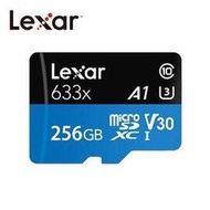 Lexar® 256GB High-Performance 633x microSDXC™ UHS-I (A1)(V30)記憶卡