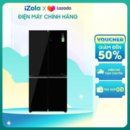 Tủ lạnh Aqua Inverter 469 lít Multi Door AQR-M536XA(GB) - Làm lạnh đa chiều - Kháng khuẩn khử mùi H-