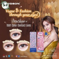 (10 pcs) Horien HYDRON Star Shine 38% Daily Disposable Lens Hydrogel Soft Color 1 Day Contact Lenses