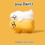 【Hot sale】For Jeep EW133 Case Fashion Cartoon Soft Silicone Earphone Case Casing Cover