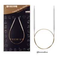 ADDI circular knitting needles, stainless steel circular knitting needles, sizes from 2.0mm to 15mm,
