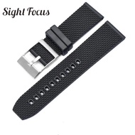 22mm 24mm Rubber Watch Band for Breitling Superocean Heritage AB201012 Navitimer Avenger Watch Strap